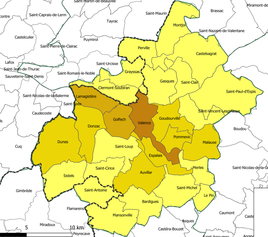 carte tarn et garonne